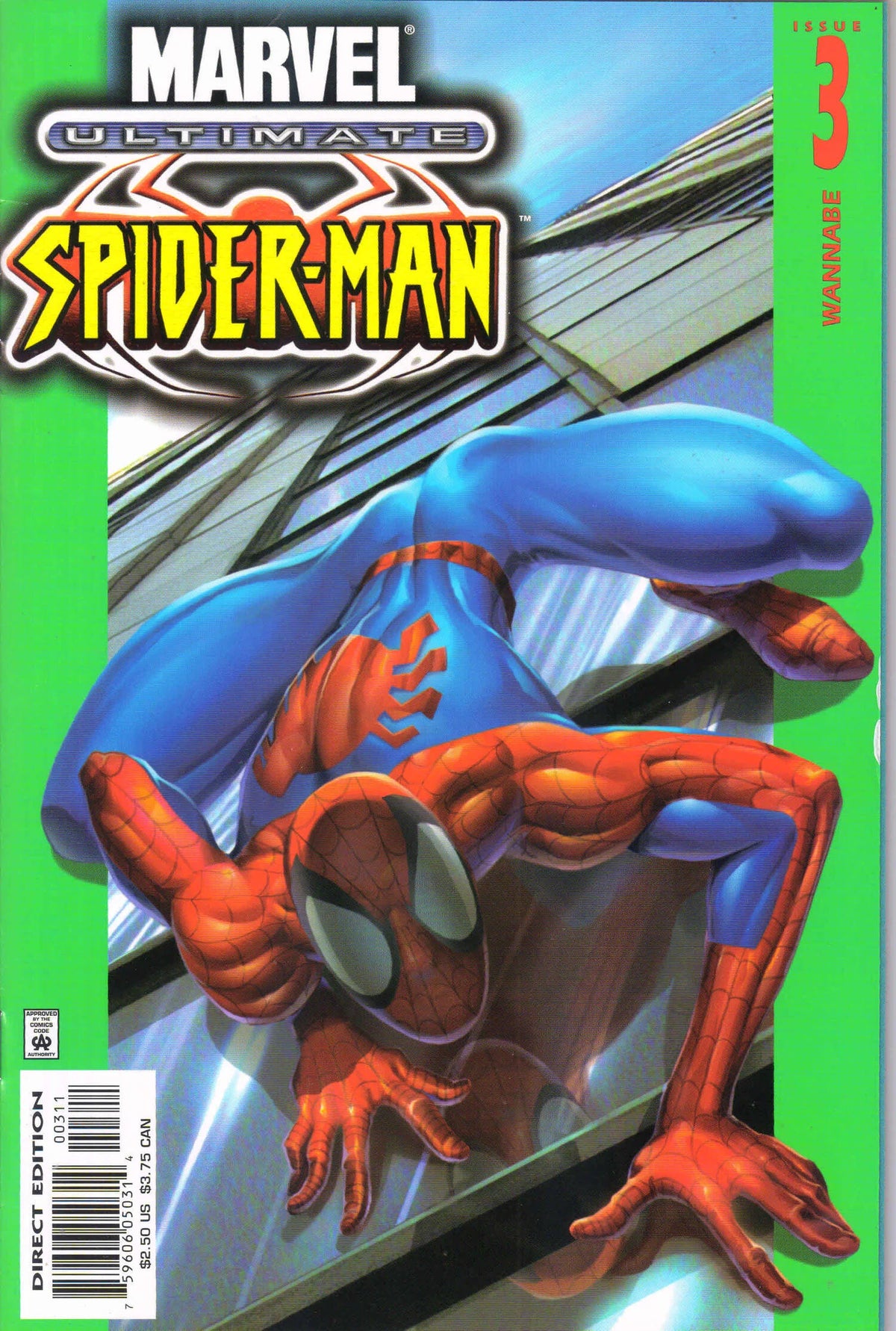 ULTIMATE SPIDER-MAN #3 (2000) 9.6 (NM+)
