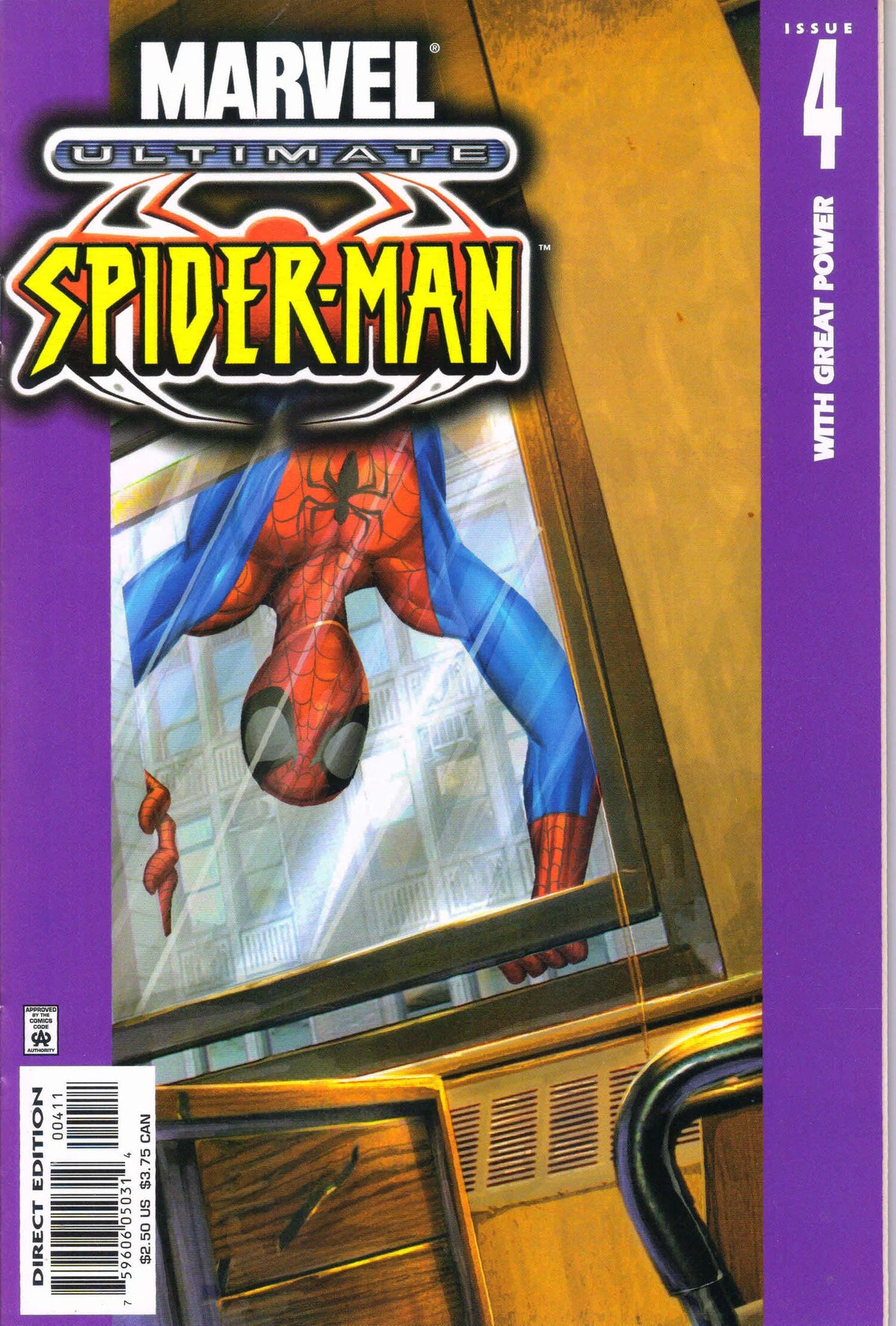 ULTIMATE SPIDER-MAN #4 (2001) 9.8 (MT)