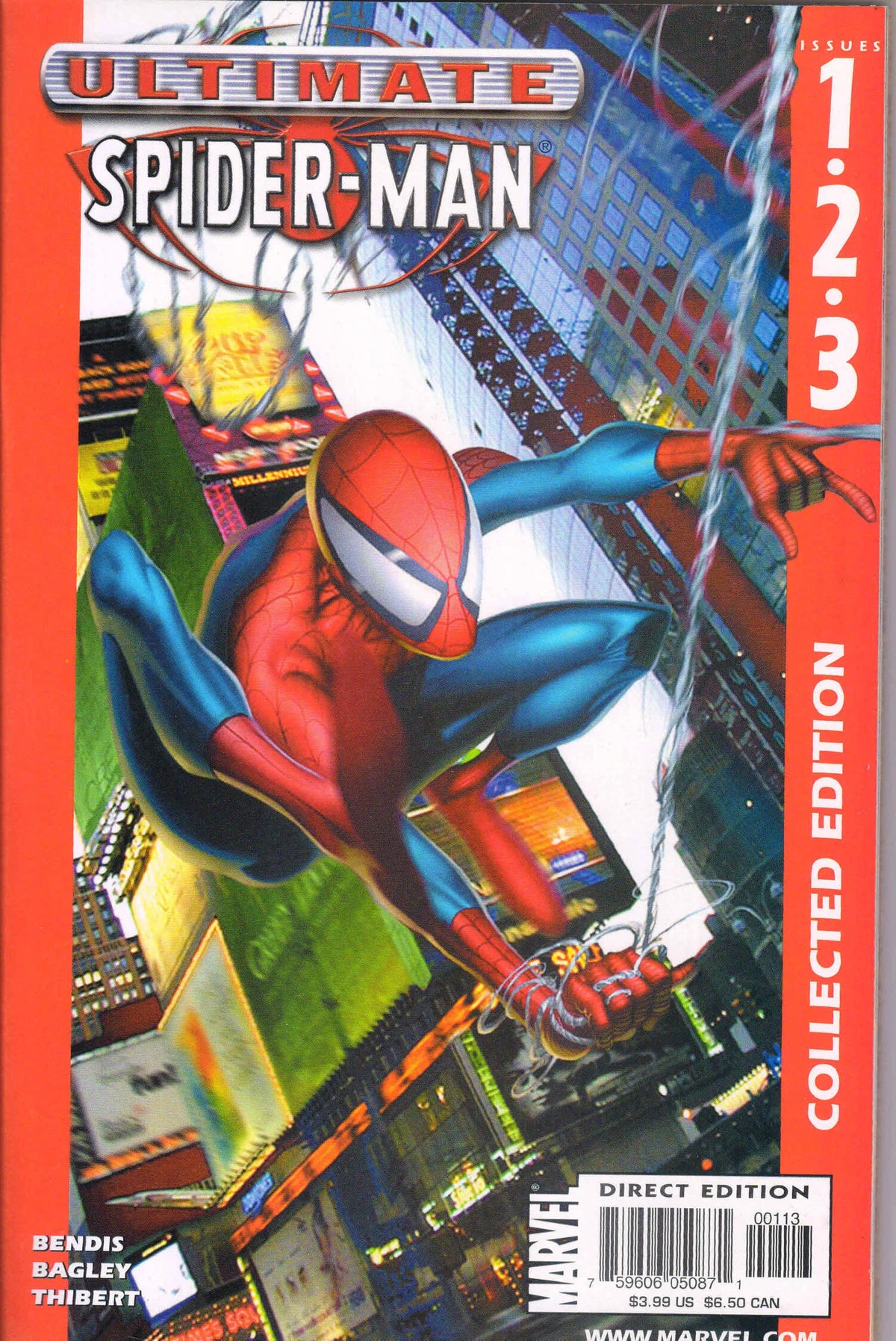 ULTIMATE SPIDER-MAN COLLECTED EDITION (2001) 3RD PRINT 9.0 (VF/NM)