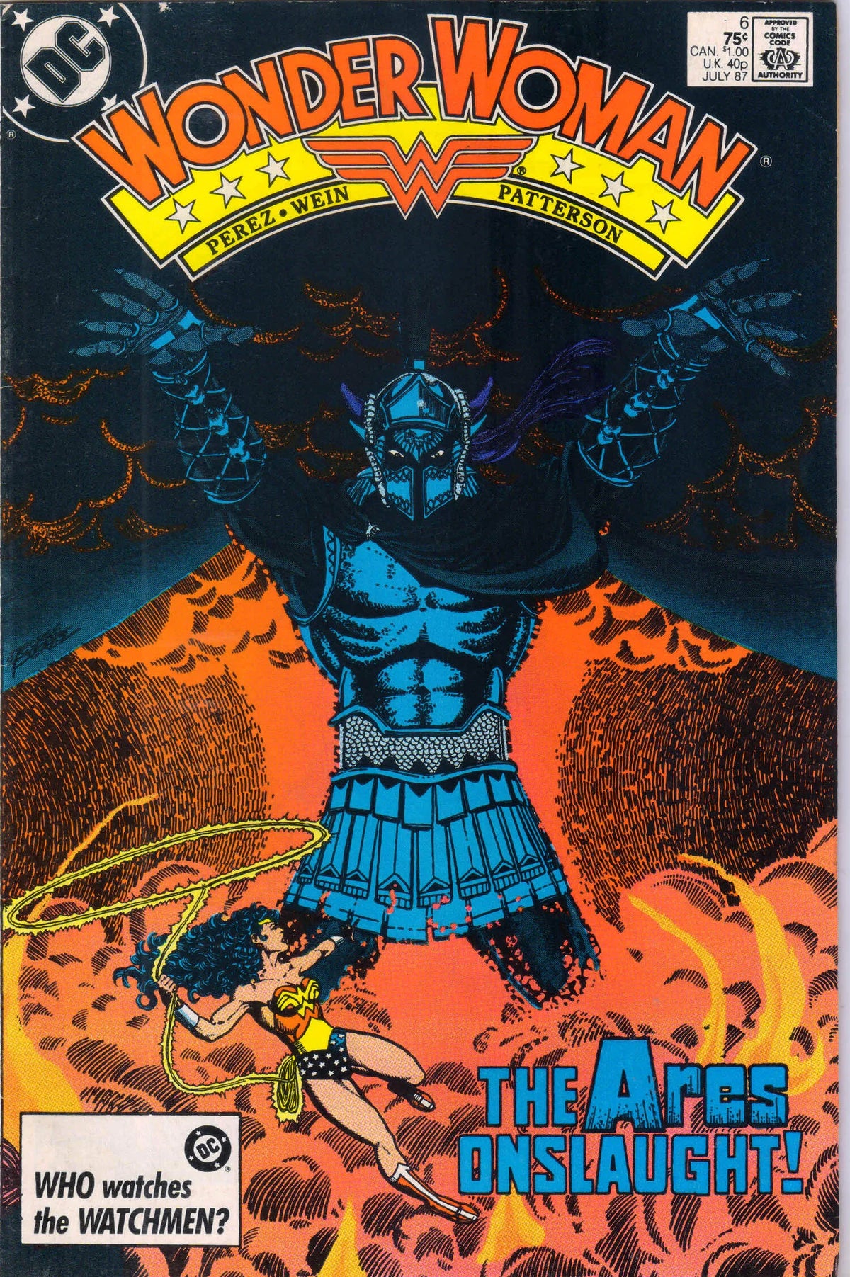 WONDER WOMAN #6 (1987) 7.0 (FN/VF)