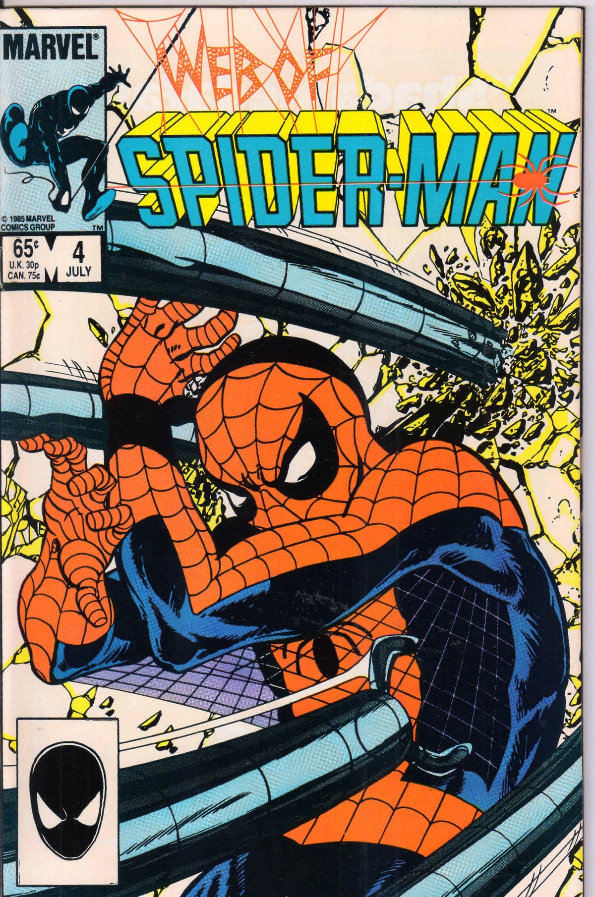 WEB OF SPIDER-MAN #4 (1985) 9.6 (NM+)