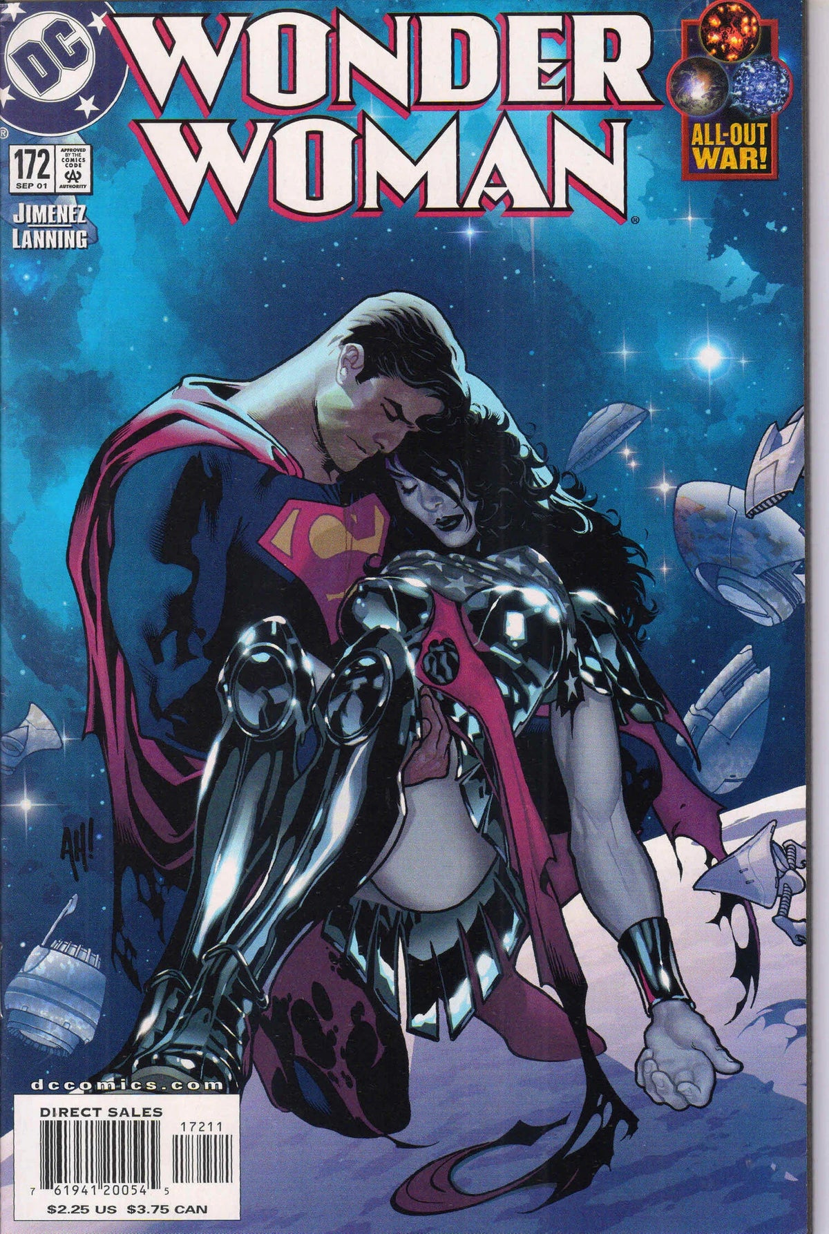 WONDER WOMAN #172 (2001) 9.6 (NM+) - MAJOR KEY