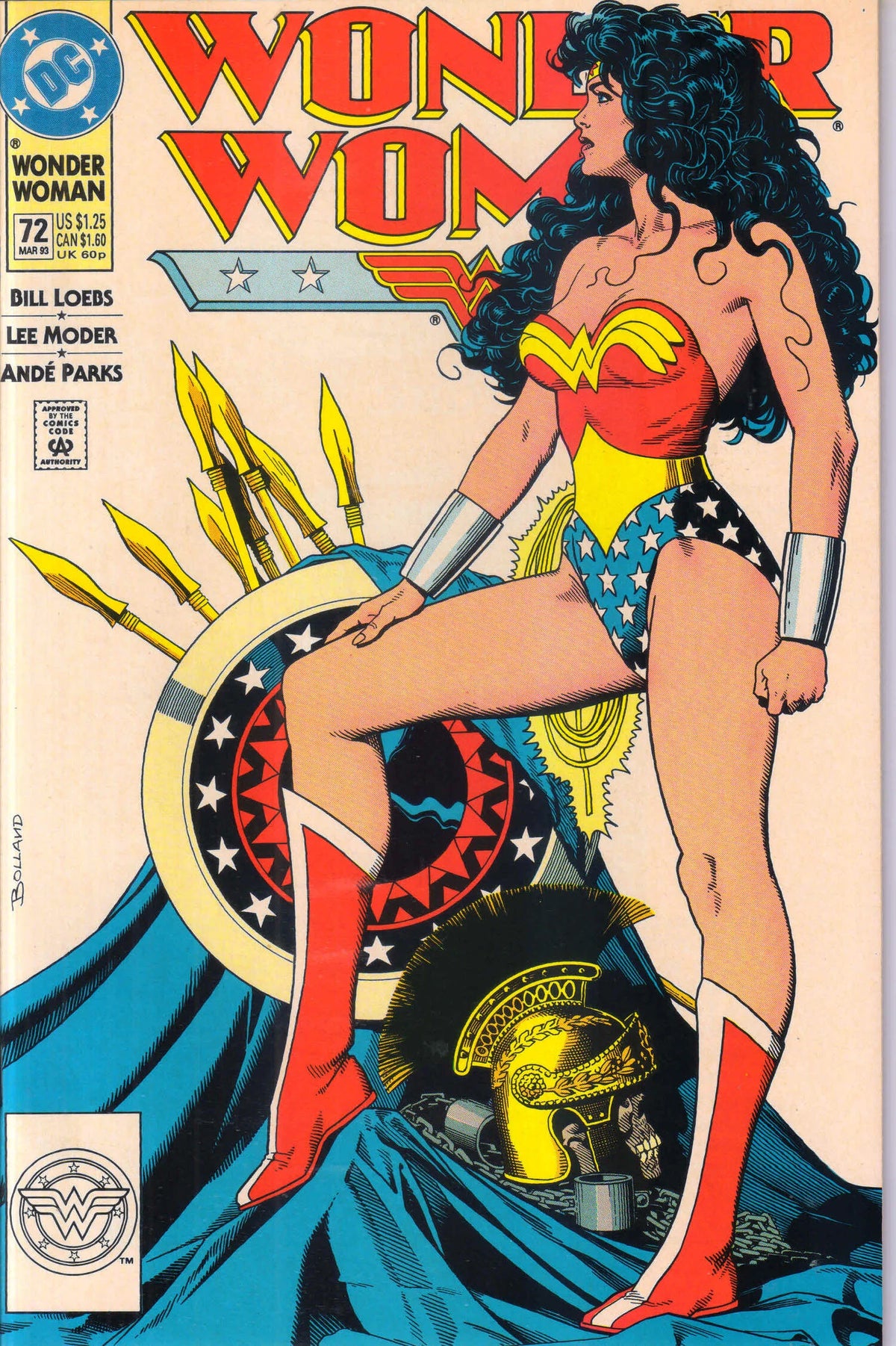 WONDER WOMAN #72 (1993) 9.2 (NM-)