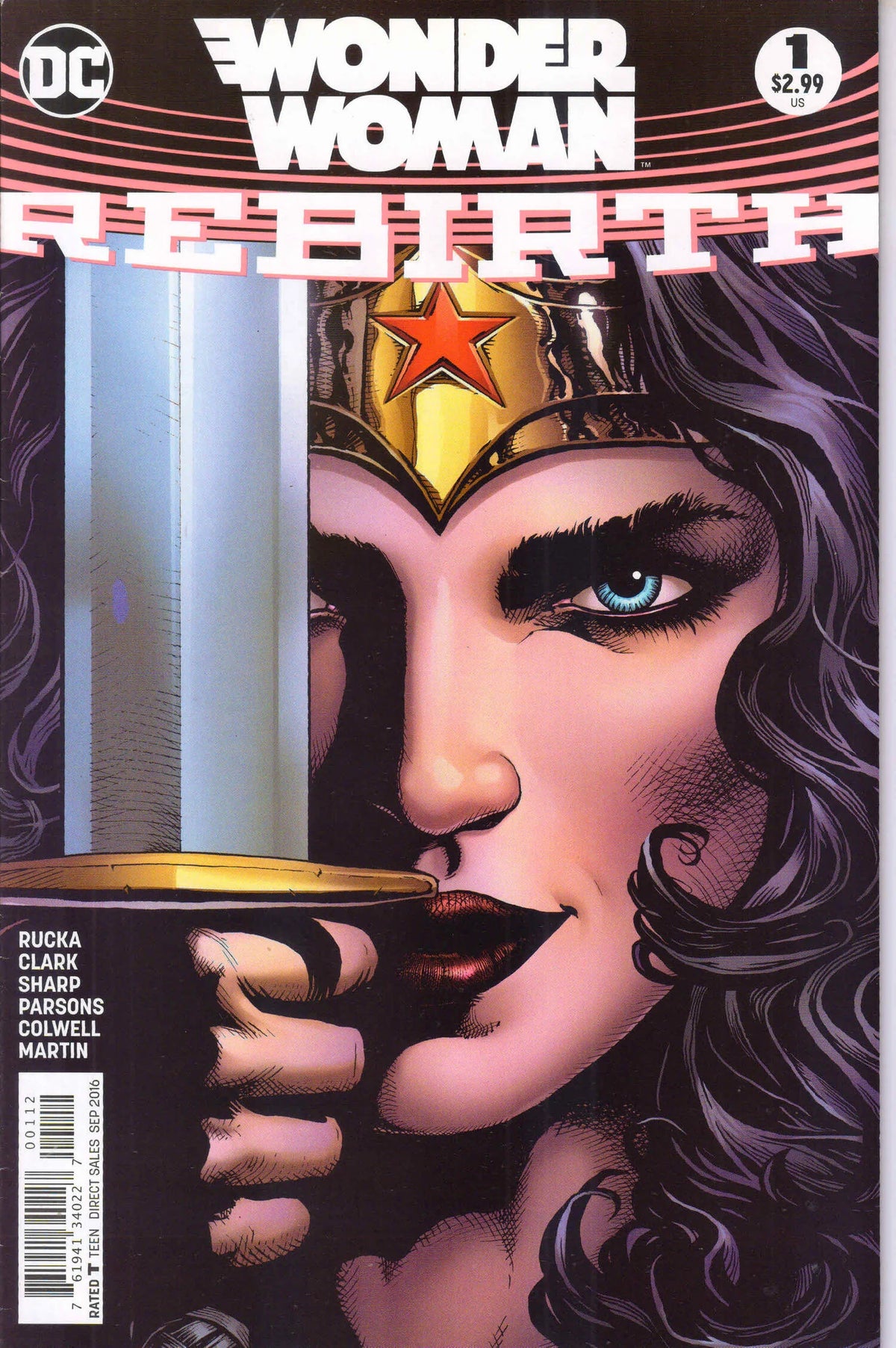 WONDER WOMAN #1 (2016) 9.2 (NM-)