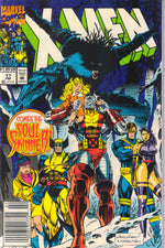 X-MEN #17 (1993) NEWSSTAND 7.5 (VF-)