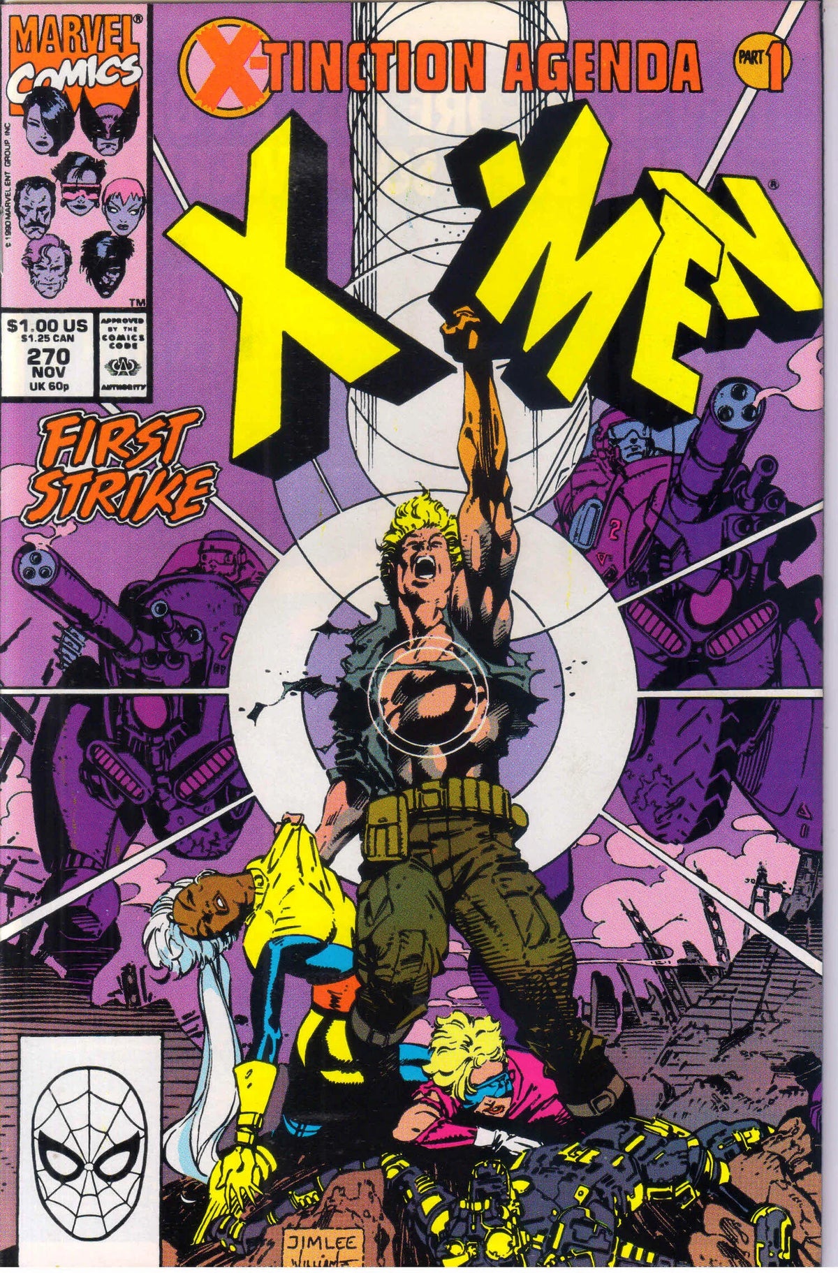 UNCANNY X-MEN #270 (1990) 9.4 (NM)